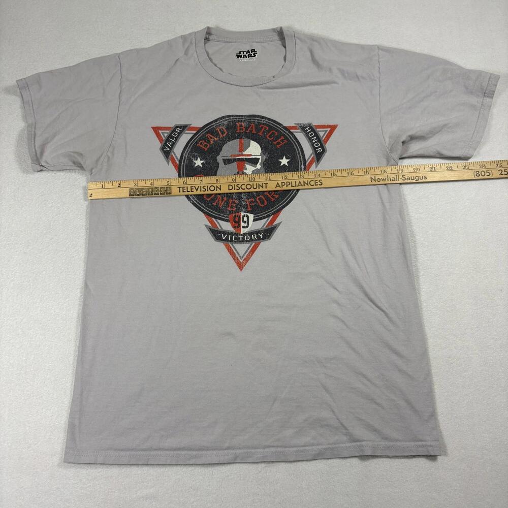 Star Wars Bad Batch T Shirt Mens M Gray Clone Force 99 Graphic Tee Tshirt - Picture 5 of 6
